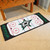 30" x 72" White and Green NHL Dallas Stars Rink Non-Skid Mat Area Rug Runner - IMAGE 2