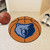 27" Orange and Blue NBA Memphis Grizzlies Basketball Round Doormat - IMAGE 2