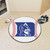 27" Gray and Blue NCAA Duke University Devils Baseball Shaped Mat Area Rug - IMAGE 2