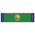 18" x 72" Green and Yellow NBA Golden State Warriors Golf Putting Mat - IMAGE 1