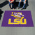 59.5" x 94.5" Purple and Yellow NCAA Louisiana State University Tigers Mat Area Rug - IMAGE 2
