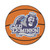 27" Orange and Blue NCAA Old Dominion University Monarchs Basketball Mat Area Rug - IMAGE 1