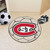 27" Gray and Red NCAA St. Cloud State University Huskies Soccer Ball Door Mat - IMAGE 2