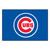 Blue and Red MLB Chicago Cubs Rectangular Starter Door Mat 19" x 30" - IMAGE 1