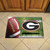 19" x 30" Green and Red NCAA University of Georgia Bulldogs Scraper Rectangular Door Mat - IMAGE 2