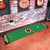 18" x 72" Green and Black NHL Boston Bruins Putting Mat Golf Accessory - IMAGE 2