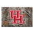 19" x 30" Red and Gray NCAA University of Houston Cougars Shoe Scraper Door Mat - IMAGE 1