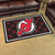 4' x 6' Red NHL New Jersey Devils Foot Plush Non-Skid Area Rug - IMAGE 2