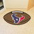 20.5" x 32.5" Brown and Red NFL Houston Texans Football Oval Door Mat - IMAGE 2