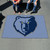 59.5" x 94.5" Blue and Yellow NBA Memphis Grizzlies Mat Rectangular Area Rug - IMAGE 2