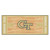 2.5' x 6' Beige NCAA Georgia Tech Yellow Jackets and Ramblin Wreck Mat Area Rug Runner - IMAGE 1