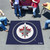 59.5" x 71" Navy Blue NHL Winnipeg Jets Tailgater Mat Rectangular Outdoor Area Rug - IMAGE 2