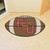 20.5" x 32.5" Red and Brown NCAA Florida State University Seminoles Football Mat Area Rug - IMAGE 2