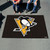5' x 8' Black and White NHL Pittsburgh Penguins Ulti-Mat Rectangular Area Rug - IMAGE 2