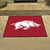 33.75" x 42.5" Red and White NCAA University of Arkansas Razorbacks All Star Rectangular Area Rug - IMAGE 2