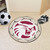 27" Gray and Red NCAA Chico Wildcats Soccer Ball Door Mat - IMAGE 2