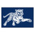 59.5" x 94.5" Blue and White NCAA Jackson State University Tigers Mat Area Rug - IMAGE 1