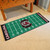 2.5' x 6' Green and Black NCAA University of South Carolina Gamecocks Football Field Area Rug Runner - IMAGE 2