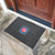 19.5" x 31.25" Black and Red MLB Chicago Cubs Team Medallion Outdoor Door Mat - IMAGE 2