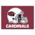 33.75" x 42.5" Red and White NFL Arizona Cardinals All Star Rectangular Door Mat - IMAGE 1