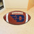 20.5" x 32.5" Brown and Blue NCAA University of Dayton Flyers Football Shaped Mat Area Rug - IMAGE 2