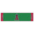 18" x 72" Green and Red MLB Los Angeles Angels Golf Putting Mat - IMAGE 1