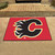 33.75" x 42.5" Black and Red NHL Calgary Flames All-Star Non-Skid Mat Area Rug - IMAGE 2