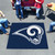 59.5" x 71" Blue and White NFL Los Angeles Rams Rectangular Tailgater Mat - IMAGE 2