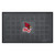 19.5" x 31.25" Gray and Red NCAA Saginaw Valley State University Cardinals 3-D Medallion Door Mat - IMAGE 1