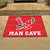 33.75" x 42.5" Red and Blue NCAA Eastern Washington University Eagles All-Star Door Mat - IMAGE 2