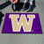 59.5" x 94.5" Purple and White NCAA University of Washington Huskies Ulti-Mat Area Rug - IMAGE 2