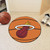 27" Orange and Red NBA Miami Heat Basketball Round Doormat - IMAGE 2