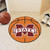 NCAA Mississippi State University Bulldogs Basketball Shaped Mat Area Rug - IMAGE 2