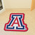 30" x 32.5" Red and Blue NCAA University of Arizona Wildcats Mascot Logo Shaped Door Mat - IMAGE 2