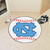 27" White and Blue NCAA University of North Carolina Chapel Hill Tar Heels Baseball Door Mat - IMAGE 2