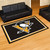 5' x 8' Black and Gold NHL Pittsburgh Penguins Foot Plush Non-Skid Area Rug - IMAGE 2