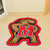 30" x 30" Red and Brown NCAA University of Maryland Terps Mascot Mat Novelty Logo Area Rug - IMAGE 2