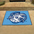 33.75" x 42.5" Blue and White NCAA University of North Carolina Chapel Hill Tar Heels Mat Area Rug - IMAGE 2