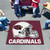 59.5" x 71" Red and White NFL Arizona Cardinals Tailgater Mat Rectangular Outdoor Area Rug - IMAGE 2