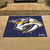 33.75" x 42.5" Blue and White NHL Nashville Predators All Star Non-Skid Mat Rectangular Area Rug - IMAGE 2