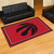 4.9' x 7.3' Red and Black NBA Toronto Raptors Rectangular Plush Area Rug - IMAGE 2