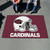 59.5" x 94.5" Red and White NFL Arizona Cardinals Ulti Mat Rectangular Outdoor Area Rug - IMAGE 2