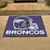 33.75" x 42.5" Blue and White NFL Denver Broncos All Star Rectangular Door Mat - IMAGE 2