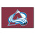 19" x 30" Blue and White NHL Colorado Avalanche Starter Mat Rectangular Area Rug - IMAGE 1