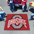 59.5" x 71" Red and White NCAA Ohio State University Buckeyes Tailgater Mat - IMAGE 2