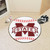 NCAA Mississippi State University Bulldogs Baseball Shaped Mat Round Area Rug - IMAGE 2