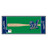 30" x 72" Blue and Green MLB Milwaukee Brewers Non-Skid Baseball Mat Area Rug Runner - IMAGE 1