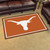 3.6' x 5.9' Orange and White NCAA University of Texas Longhorns Plush Non-Skid Area Rug - IMAGE 2