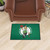 19" x 30" Green and White NBA Boston Celtics Starter Door Mat - IMAGE 2
