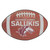 Brown and White NCAA Southern Illinois University Salukis Football Welcome Door Mat 27" - IMAGE 1